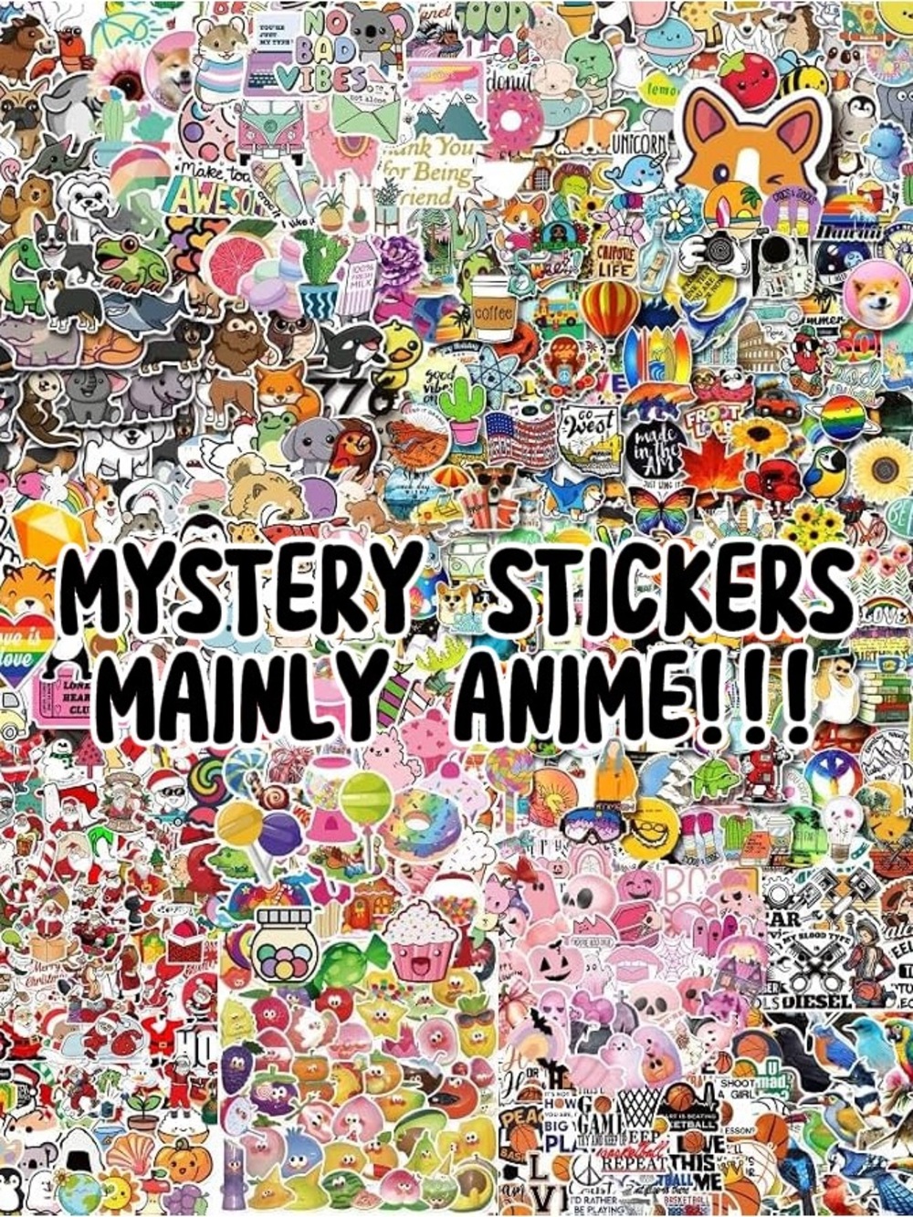 Mystery Sticker Pack (read description)